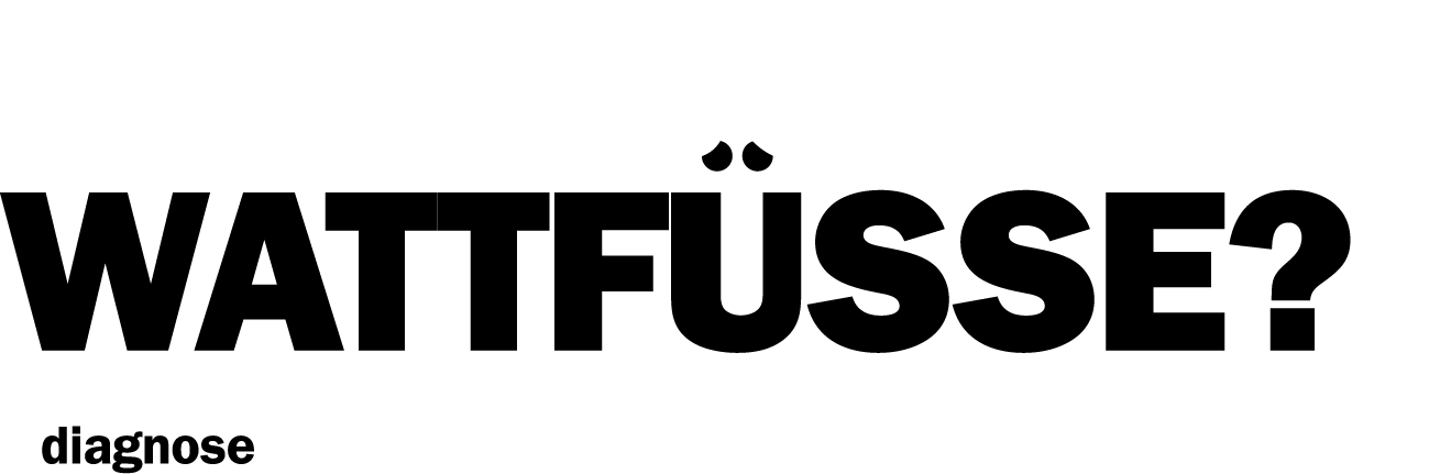 Angeborene Wattfüsse?